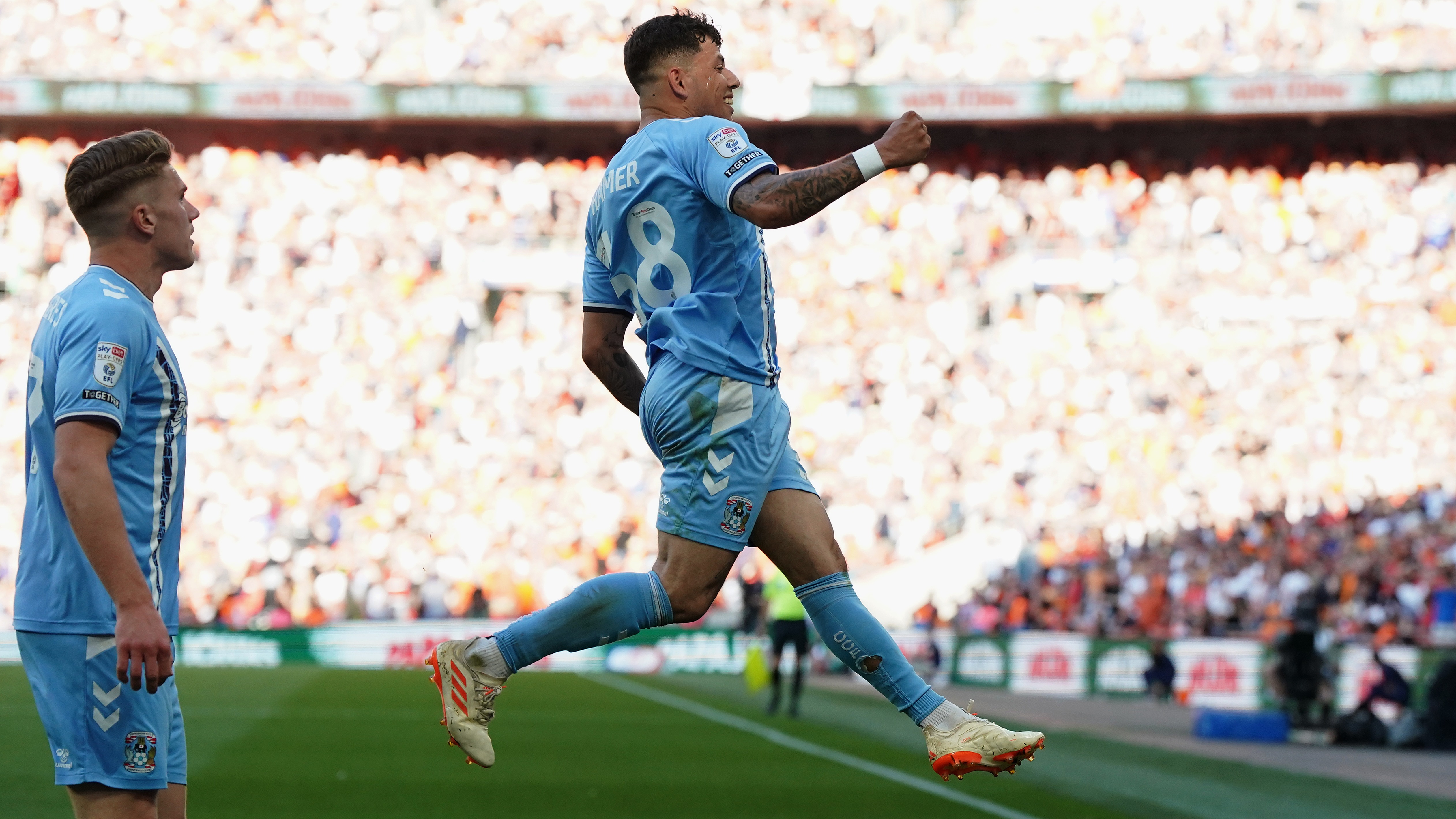 Play-off final: Luton Town completes remarkable rise to the Premier League  with victory over Coventry City