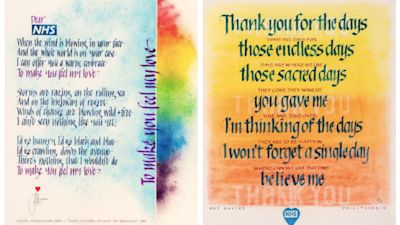 nhs love letters