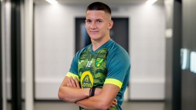 Christos Tzolis has completed his move to Norwich City.