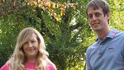 Joanne Sills and her family