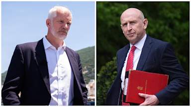 Armed forces minister resigns from government in fallout from Healey's exit