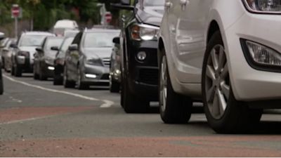 190820-Cars queuing in city-ITV News West Country