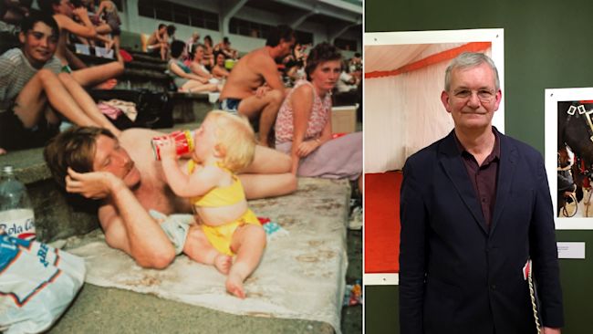 Martin Parr was known for capturing the reality of British life through his pictures