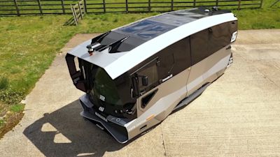 The driverless shuttle is being evaluated to see if it could become part of public transport