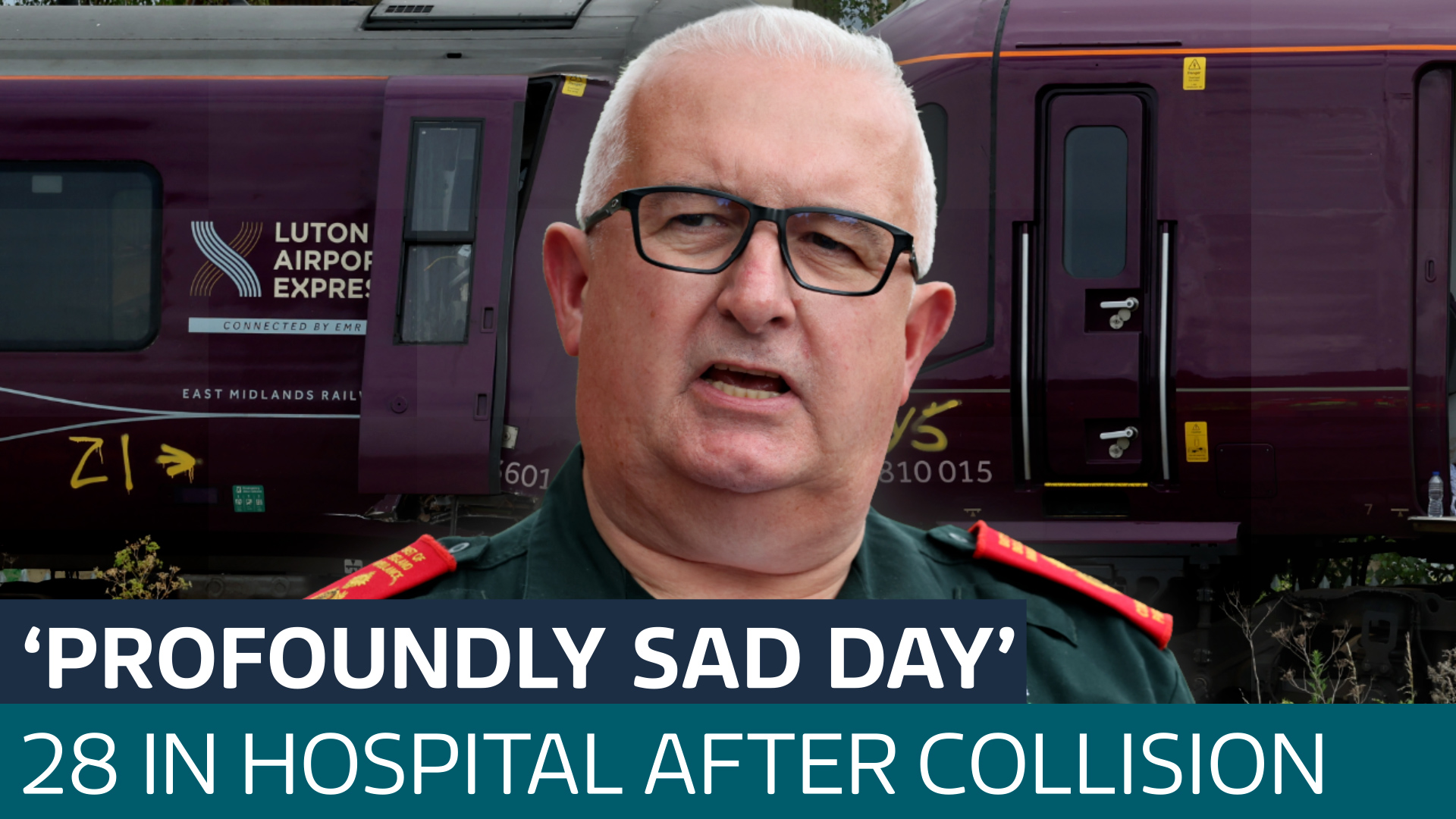 Nine people in critical condition after train crash that killed driver and injured 100 others