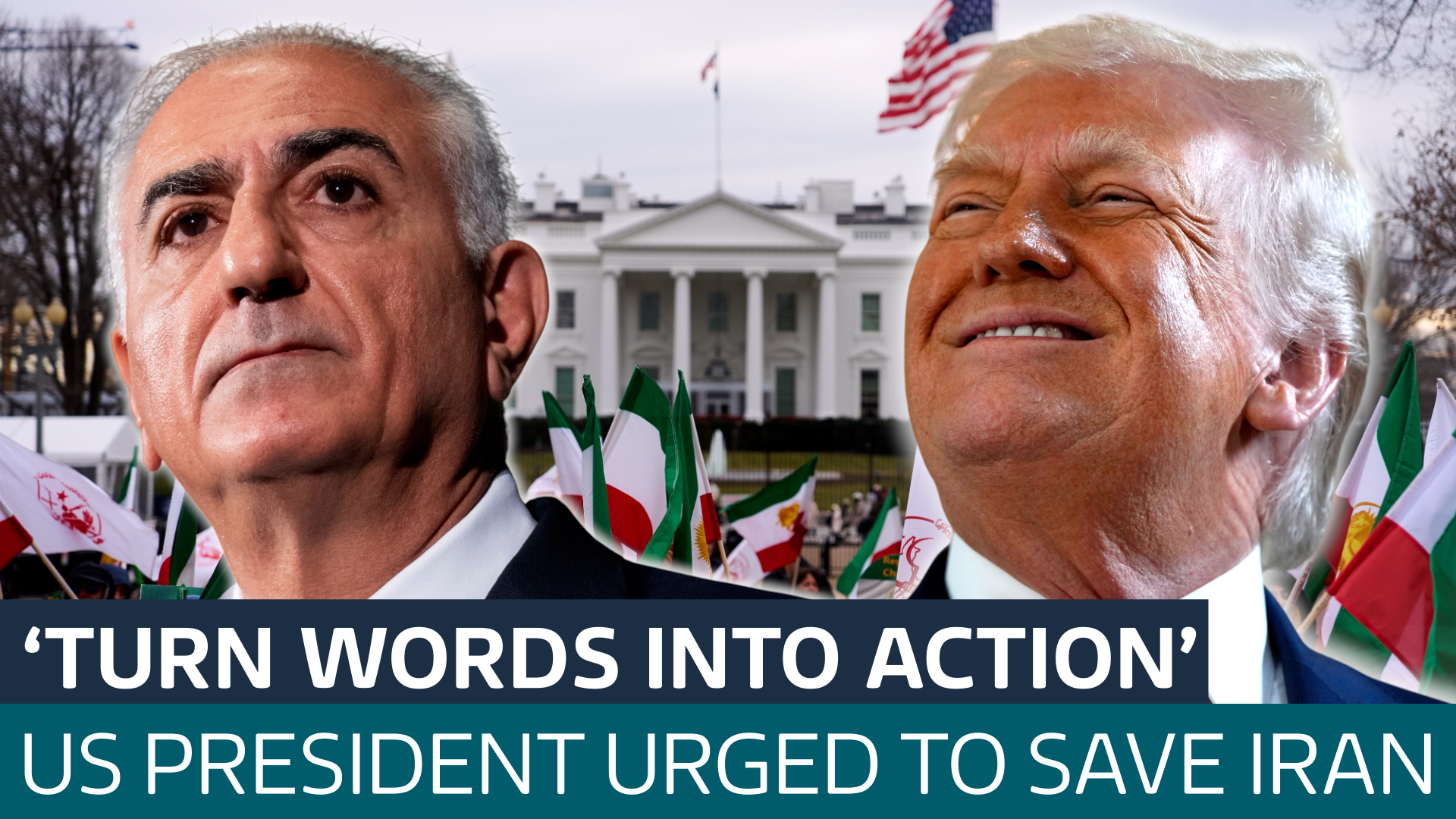 Exiled son of Iran's former shah calls on Trump to 'turn words into action' - Latest From ITV News