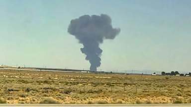 Eight dead in B-52 bomber crash at US Air Force base in California