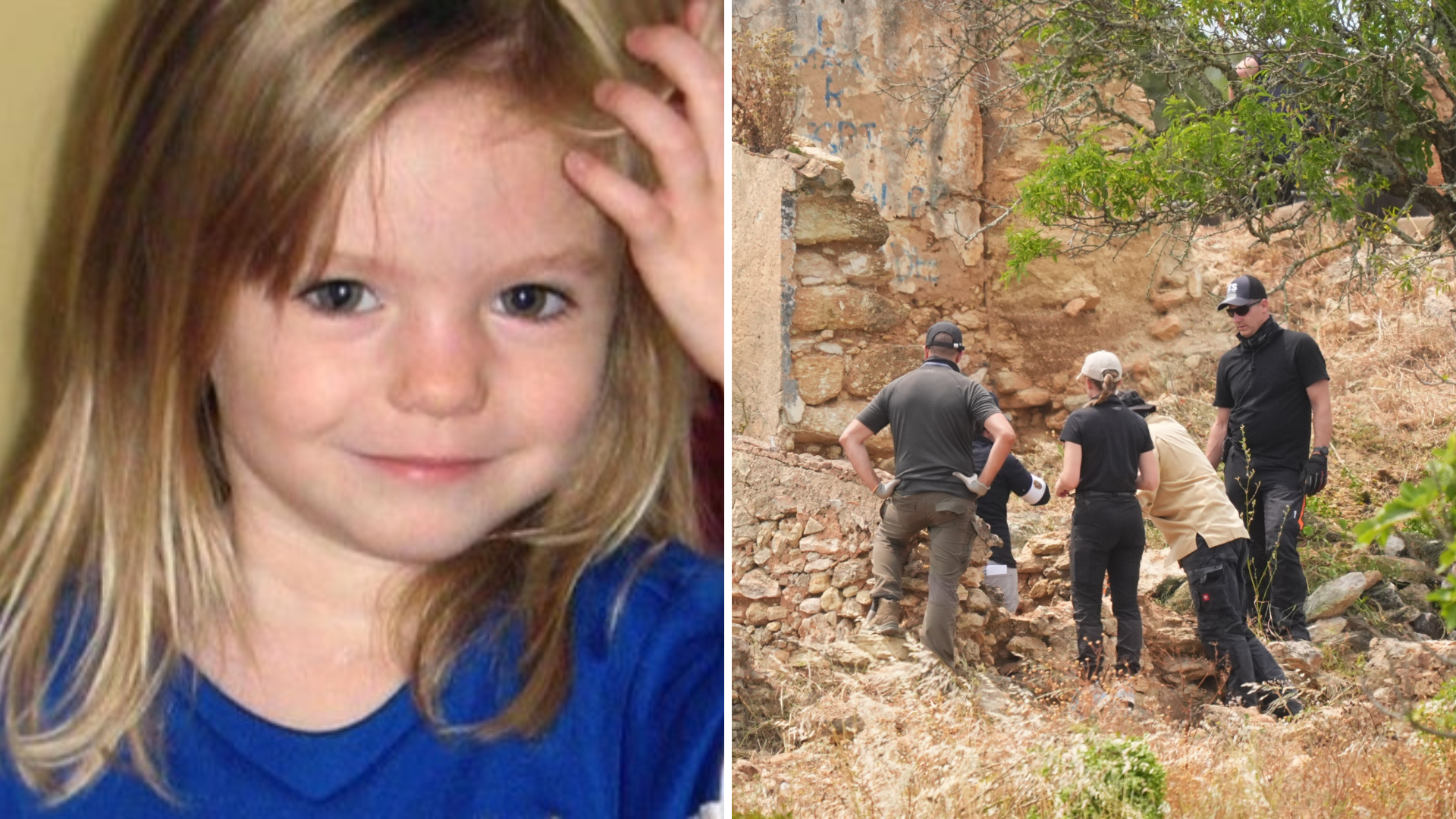 Madeleine McCann: Police scour abandoned buildings and drain well in fresh  Portugal search | ITV News