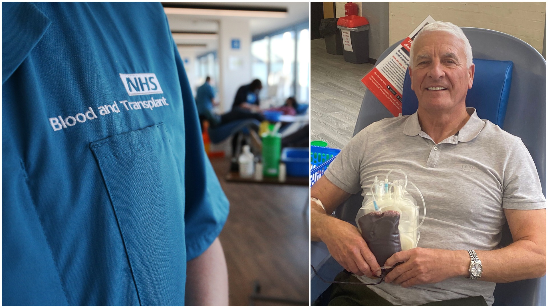 UK's 'most prolific' blood donor urges public to 'help society'