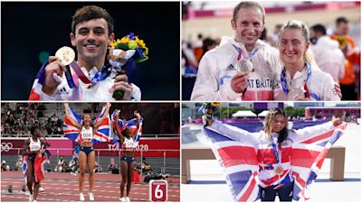 Team GB medals, PA