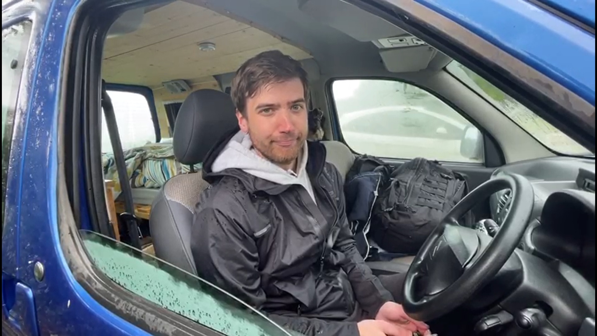Stranded driver down to last few miles of fuel slept overnight in ...