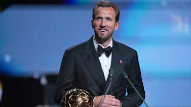 Harry Kane crowned first English Ballon d’Or winner in 25 years
