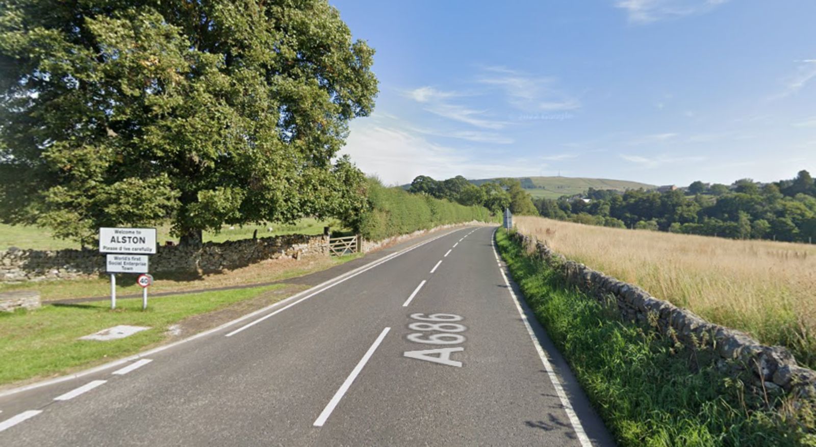 Motorcyclist 55 Dead Following A686 Crash Near Alston Cumbria ITV motorcyclist-55-dead-following-a686-crash-near-alston-cumbria-itv