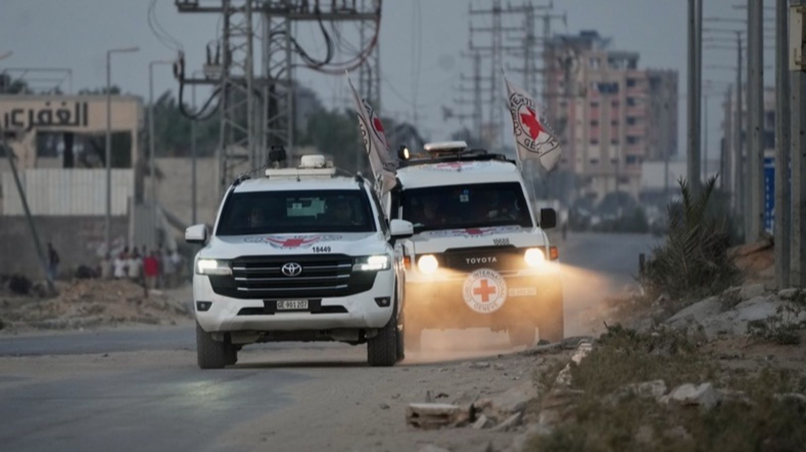 Bodies of three people transferred from Gaza to Israel, Red Cross says