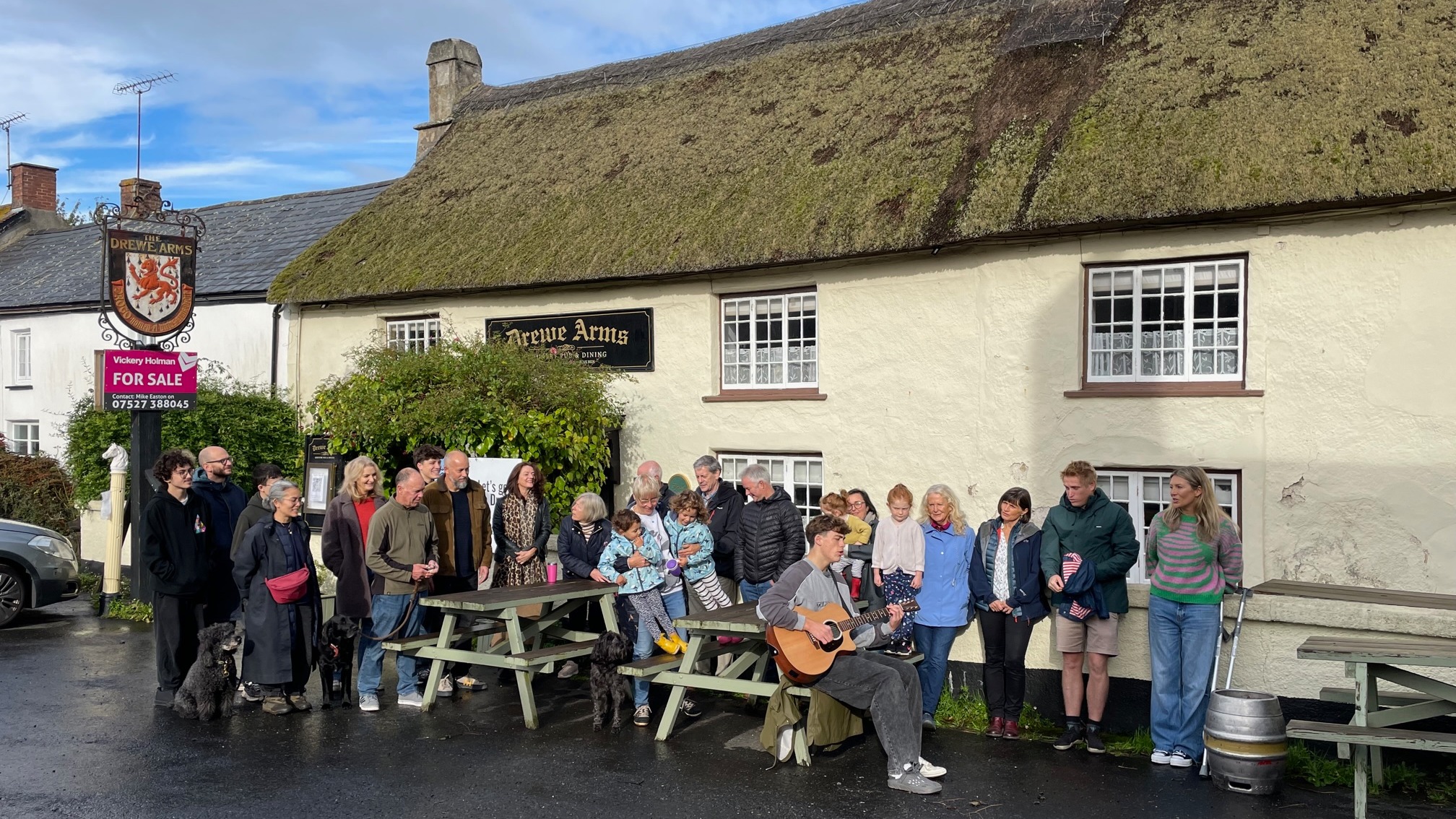 Villagers near to hitting fundraising target to rescue Devon pub