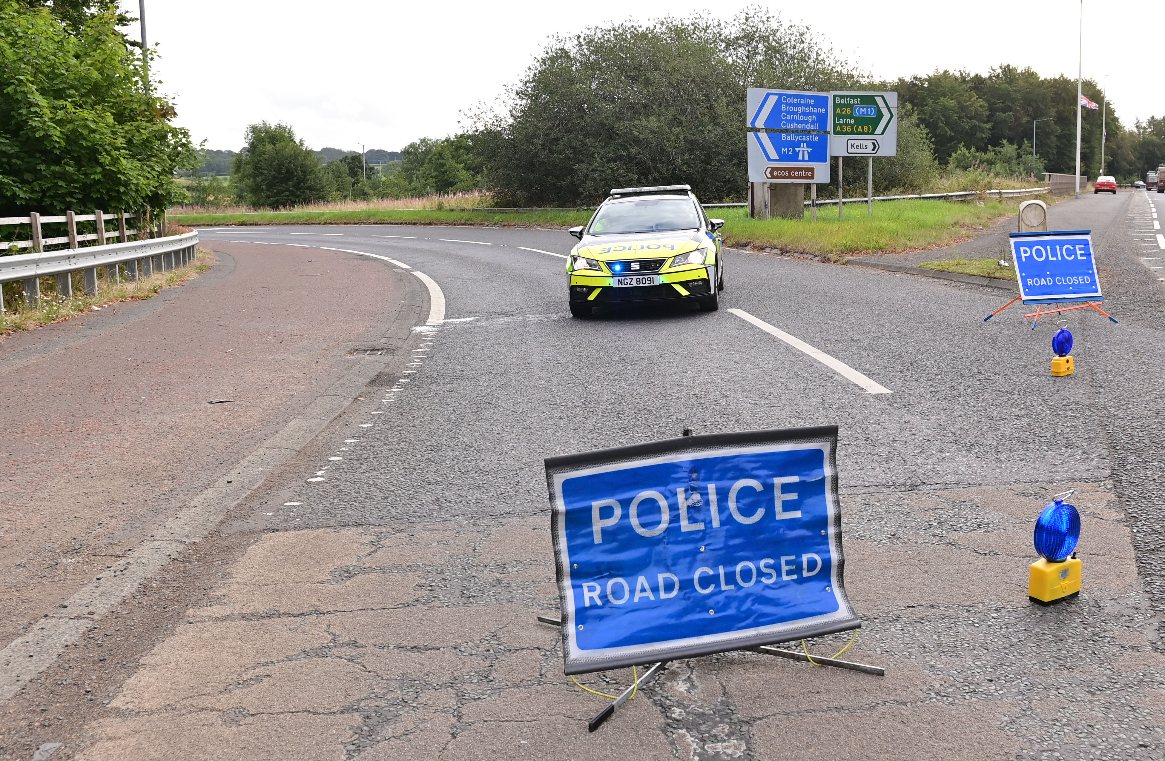 Police appeal for witnesses after man struck by car on motorway