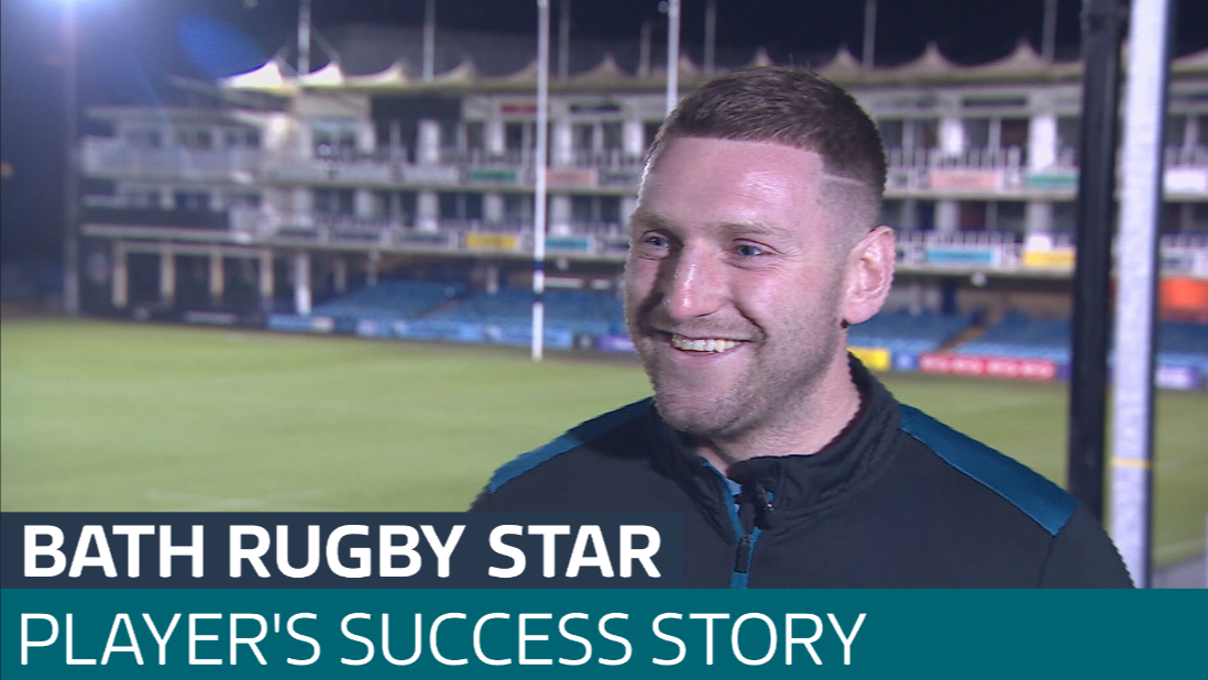 Fin Rusell Rugby Superstar player Finn Russell on life at Bath Rugby - Latest From ITV News