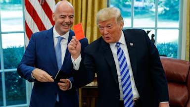 Trump warns FIFA replacing Infantino would be 'terrible mistake'