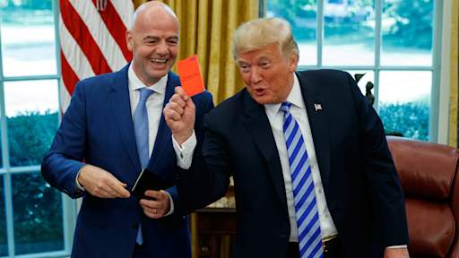 Trump warns FIFA replacing Infantino would be 'terrible mistake'