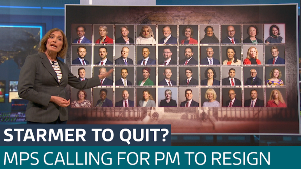 Who is calling for the prime minister to resign? - Latest From ITV News