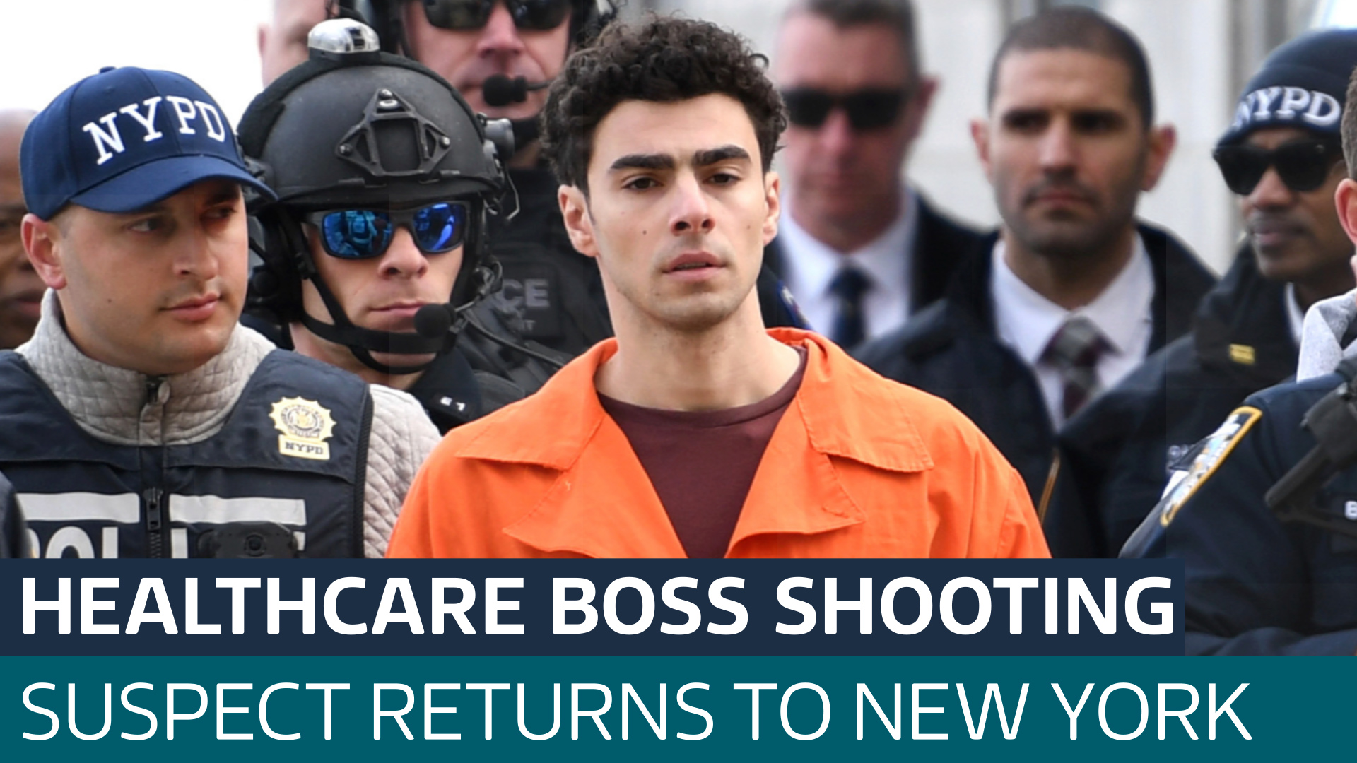 Luigi Mangione appears in New York court as he faces new federal murder ...