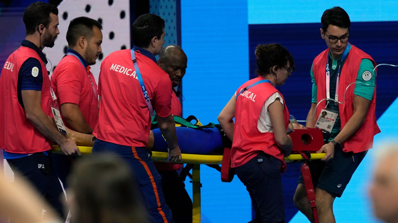 Slovakian swimmer collapses after women's 200 metre individual medley race ...