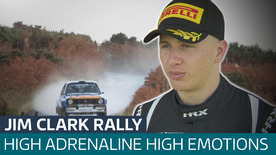 Jim Clark rally returns as drivers take to closed countryside roads ...