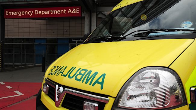 PA Images stockshot of an ambulance.