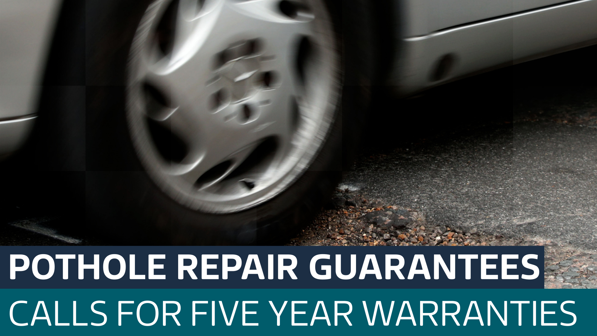 Campaigners call for five year warranties on pothole repairs - Latest From ITV News