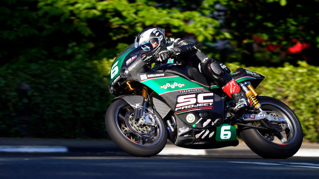 REALRIDER's Michael Dunlop at this year's Isle of Man TT