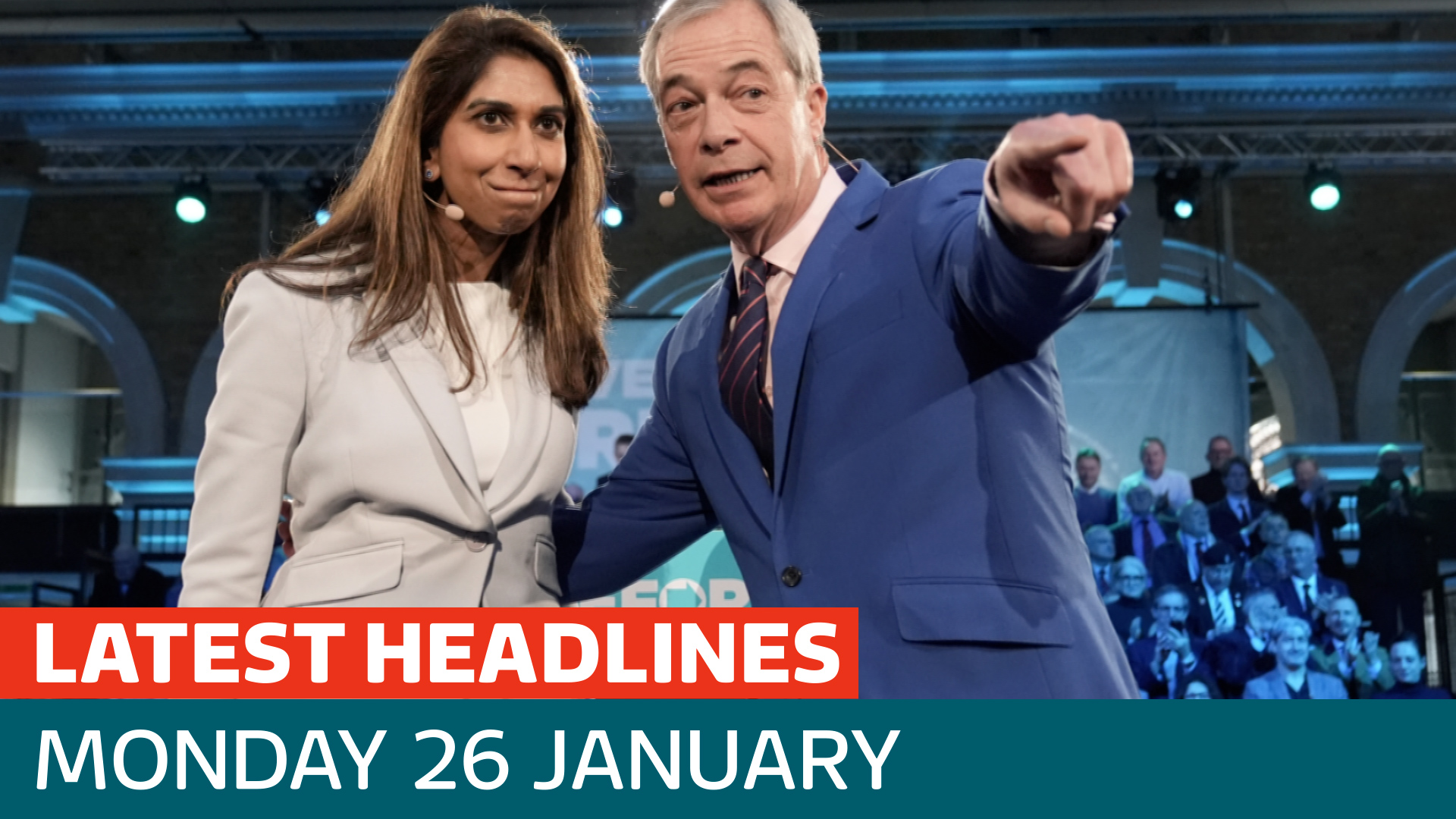 The latest headlines - as Suella Braverman defects to Reform UK - Latest From ITV News