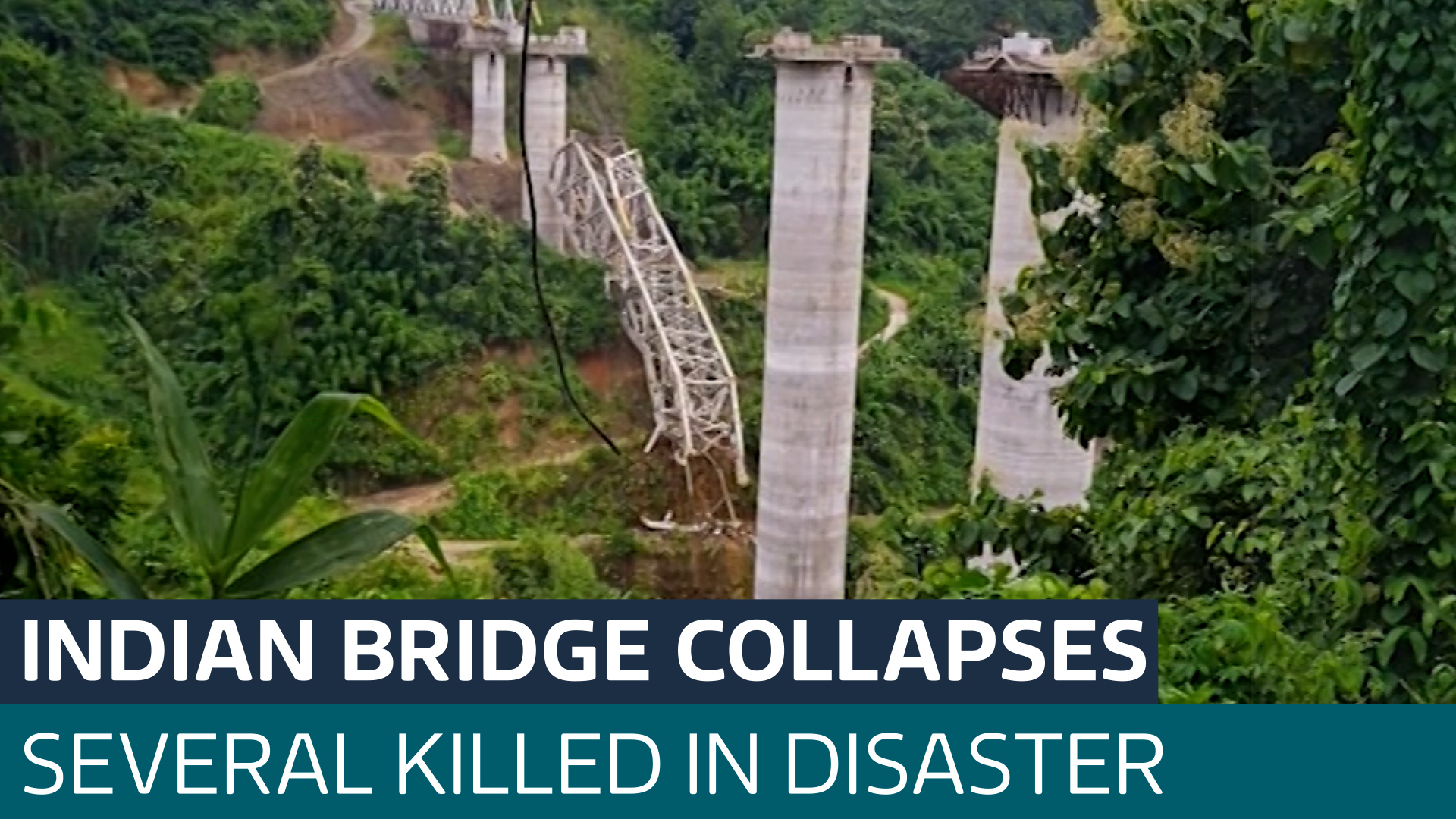 At least 26 people killed after bridge under construction collapses in ...