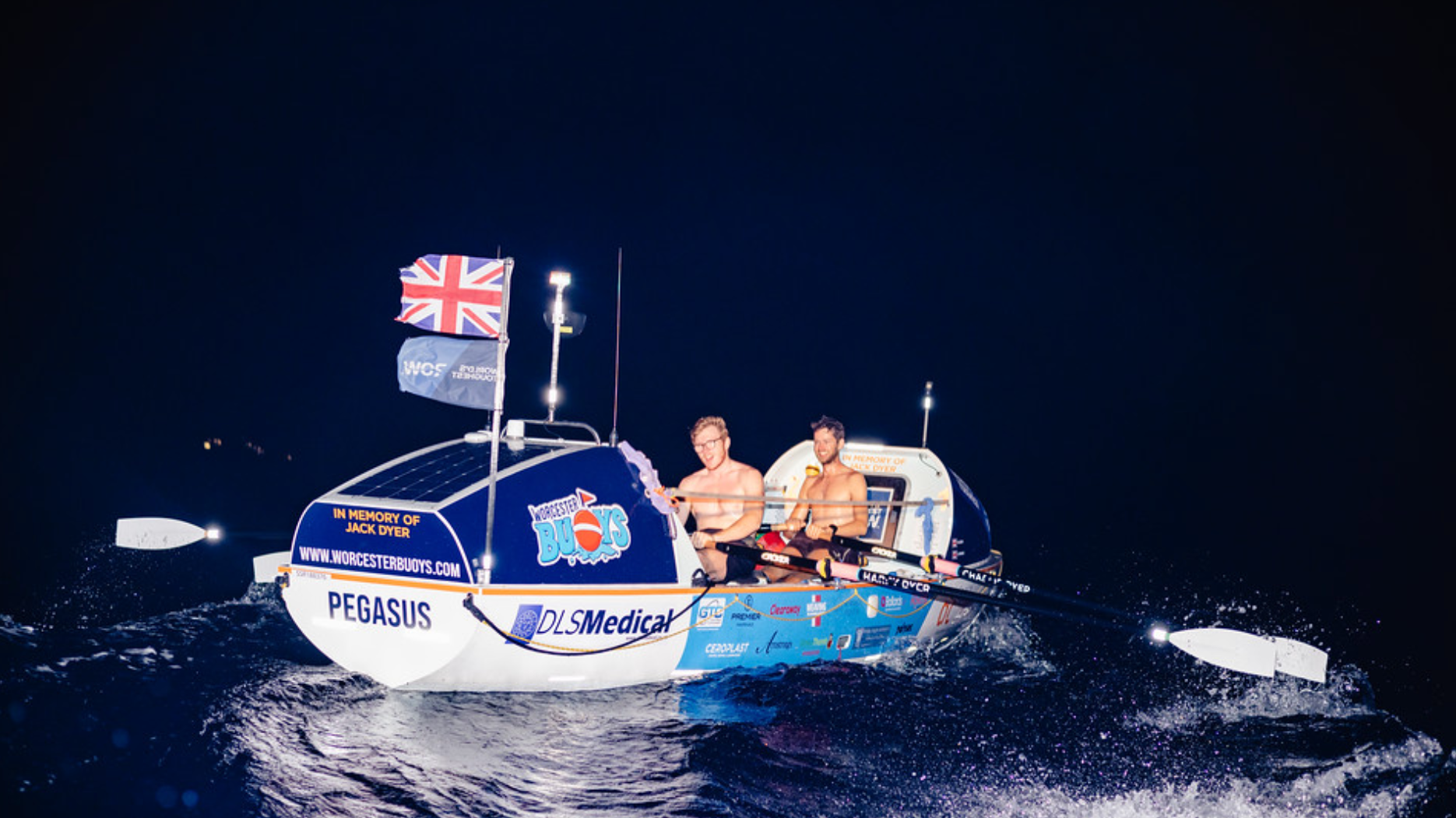 Two Worcester friends complete 3 000 mile Atlantic row raising