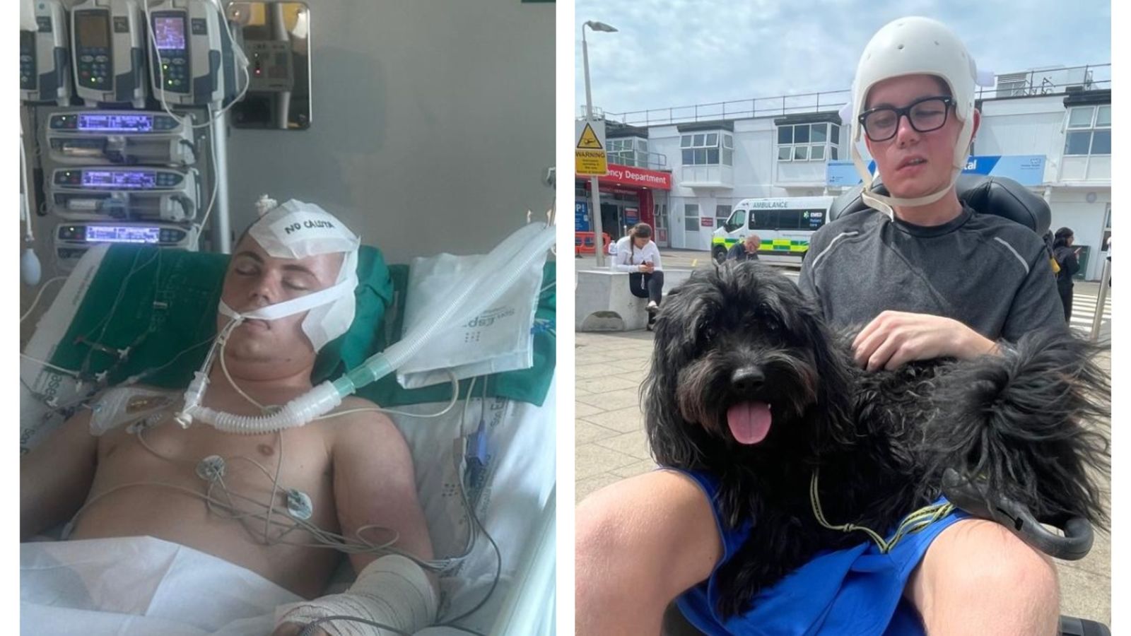 Man, 20, who suffered severe brain injury on Ibiza holiday warns others not to travel alone at night