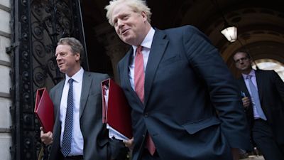 02/01/22. Alister Jack with Boris Johnson in 2020. PA Images