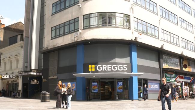 Greggs in Leicester Square