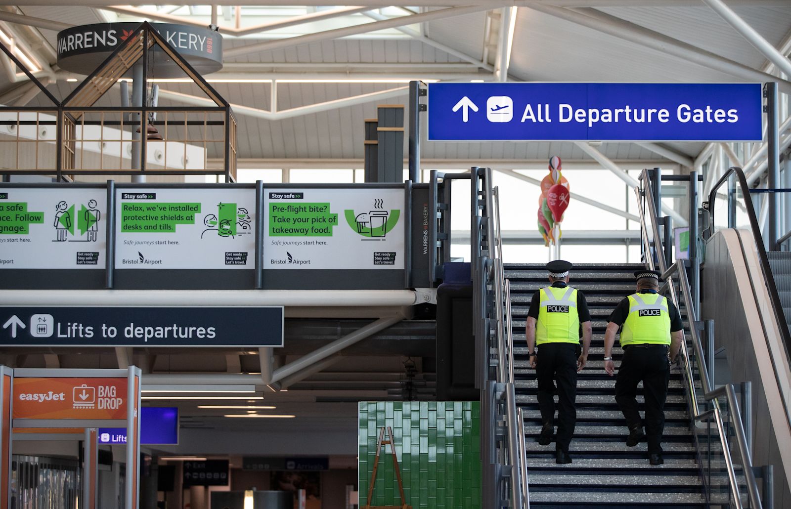 Bristol Airport starts a ยฃ4m redevelopment of departures including