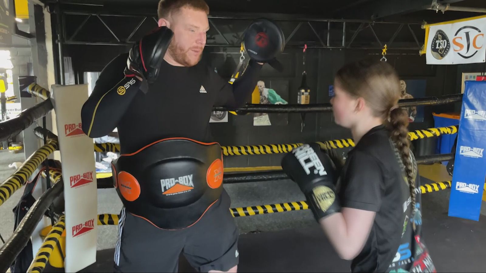 T50 Boxing Ramsgate Former soldier from Kent aims to become UK's first blind amateur boxing ...