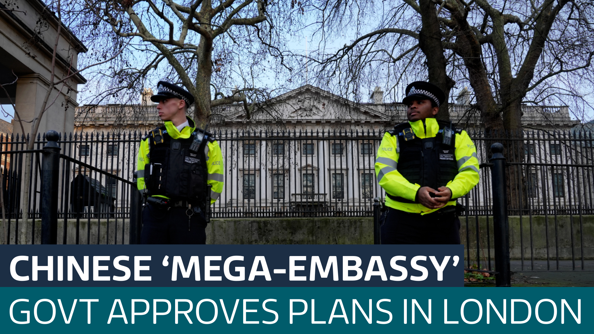 Chinese 'mega-embassy' in London approved by government - Latest From ITV News