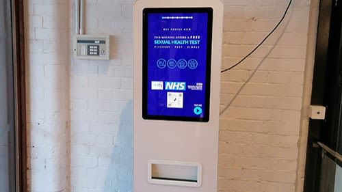 The new vending machines offering free STI tests in the South West