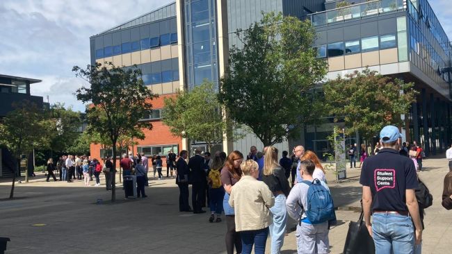 Students evacuated at the University of Lincoln after possible grenade found nearby