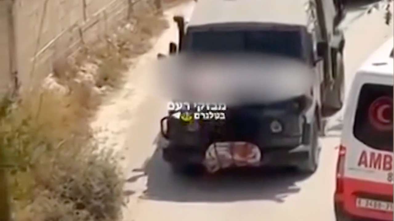 IDF 'violated protocol' after Palestinian man strapped to hood of military jeep