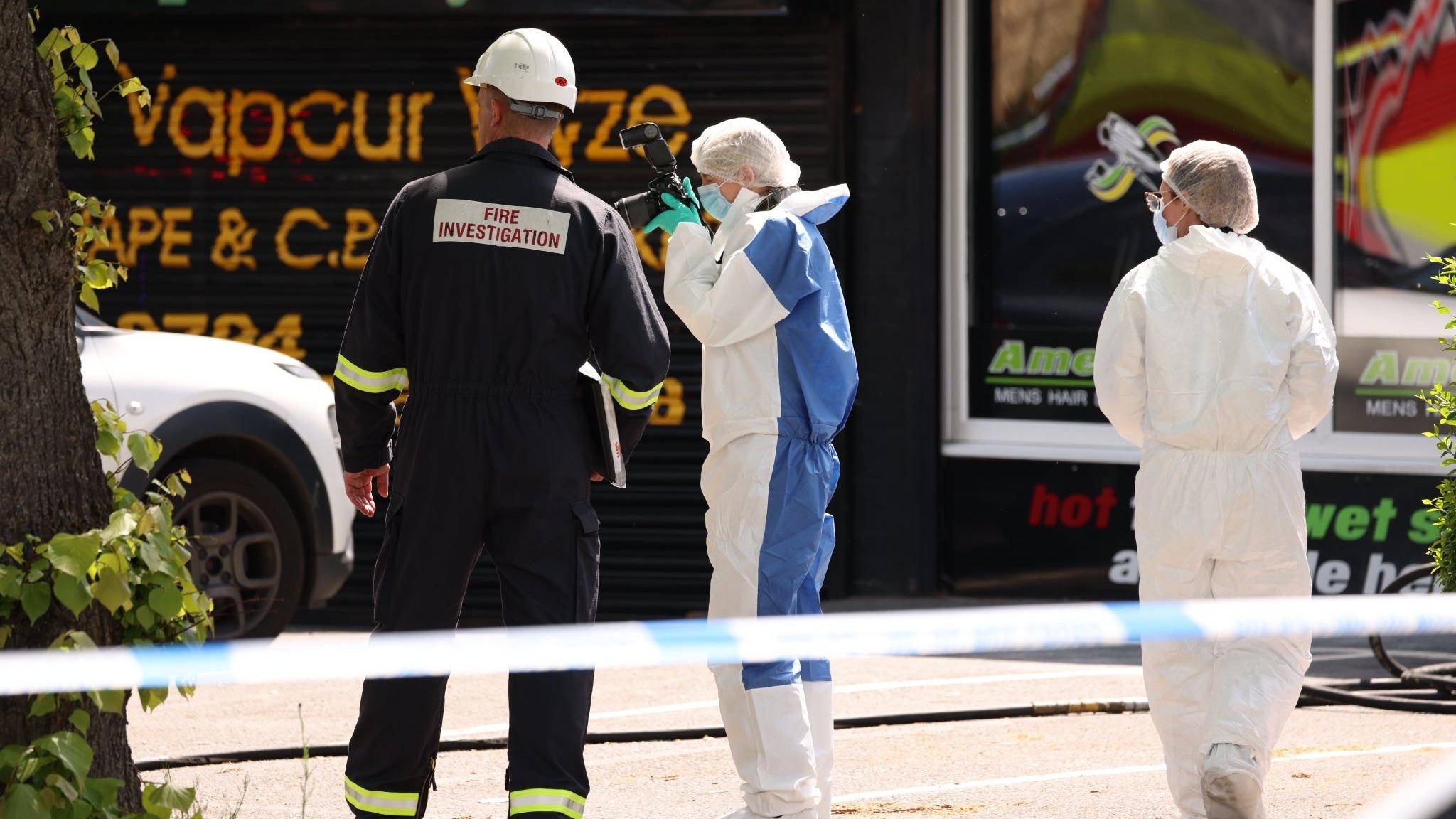 Two people seriously injured following suspected arson attack | ITV News