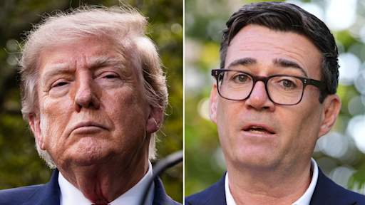 Defence, Ukraine and AI: What is on the agenda for Burnham's meeting with Trump?