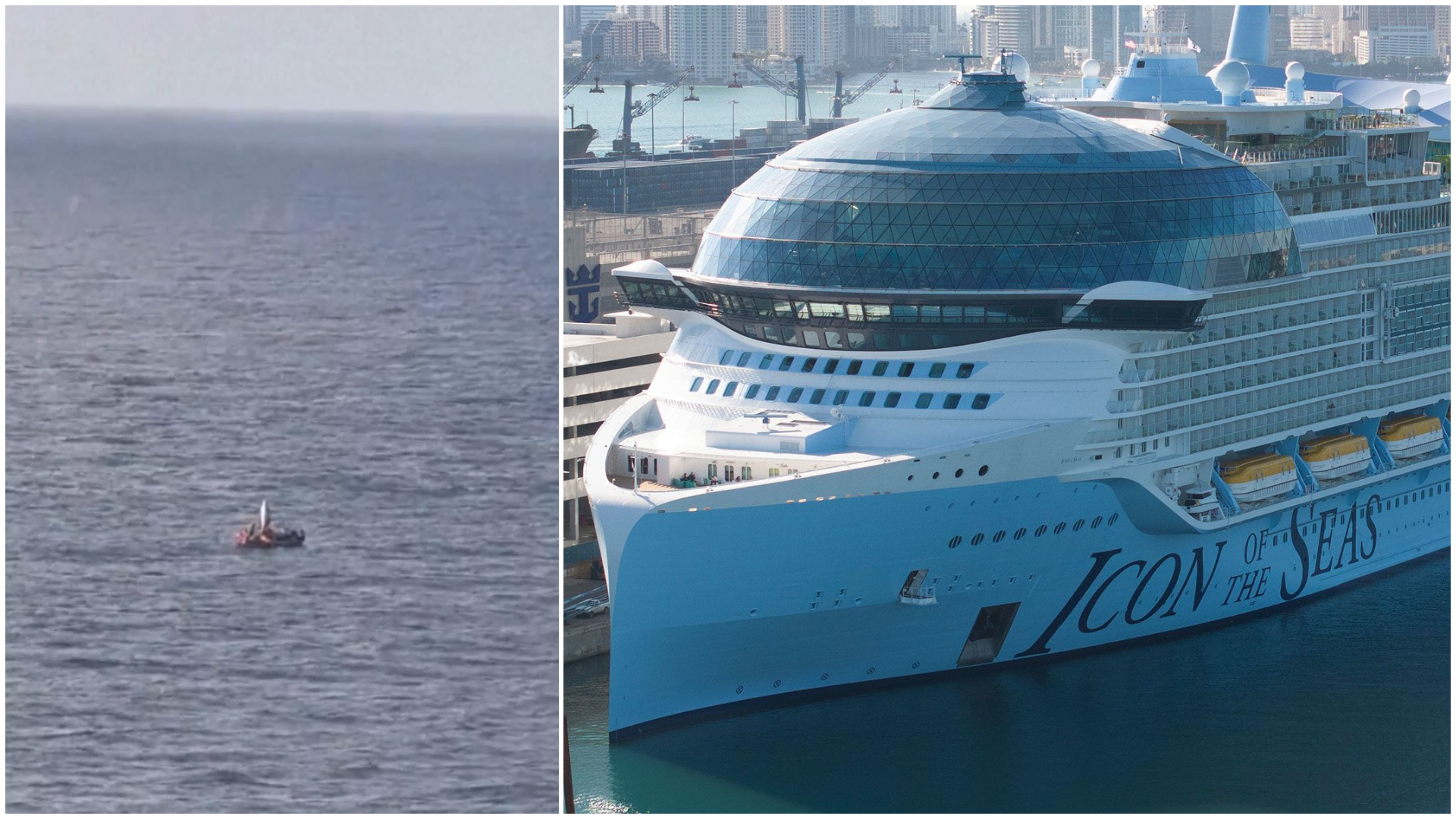 World's biggest cruise ship rescues 14 people stranded at sea for more ...