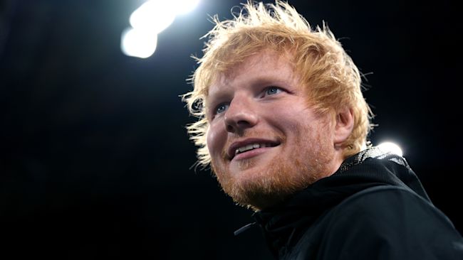 Ed Sheeran.
Credit: PA