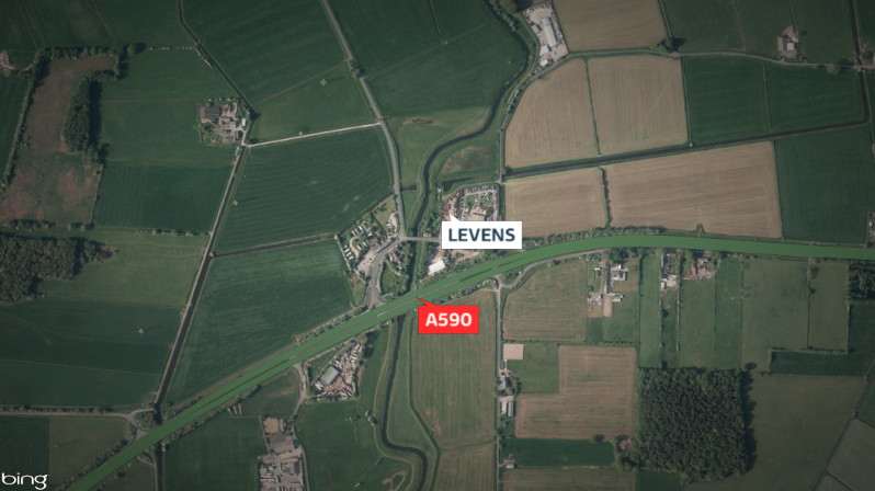 Four in hospital following crash in south Cumbria | ITV News Border