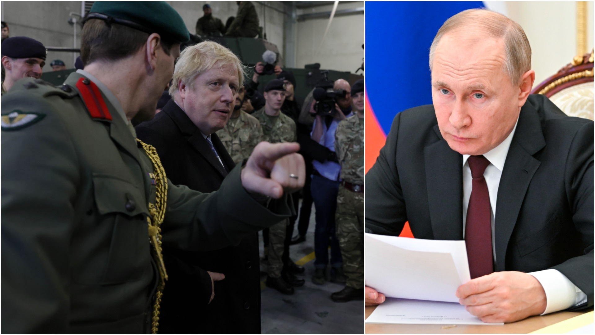 Russia Planning 'biggest War In Europe Since 1945', Boris Johnson Warns ...