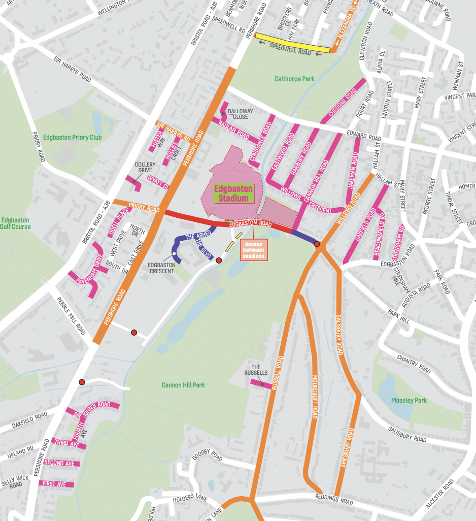 What roads are closed during the Birmingham 2022 Commonwealth Games? | ITV  News Central