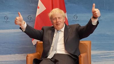 260622 Boris Johnson at the G7, PA